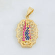 Dije Virgen Guadalupe 3.7gr / 3.3cm / Oro Amarillo 18K