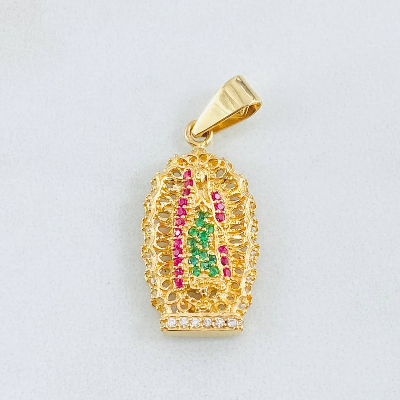 Dije Virgen Guadalupe 3.2gr / 3cm / Oro Amarillo 18K