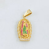 Dije Virgen Guadalupe 3.2gr / 3cm / Oro Amarillo 18K