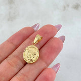 Dije San Miguel Arcangel 1.1gr / 2.6cm / Oro Amarillo 18K