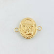 Herraje San Miguel Arcangel 1.15gr / 2cm / Oro Amarillo 18K