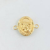 Herraje San Miguel Arcangel 1.15gr / 2cm / Oro Amarillo 18K