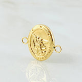 Herraje San Miguel Arcangel 1.15gr / 2cm / Oro Amarillo 18K