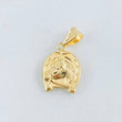 Dije Herradura Caballo 1.15gr / 2.1cm / Oro Amarillo 18K ©