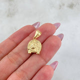 Dije Herradura Caballo 0.95gr / 2.1cm / Oro Amarillo 18K ©