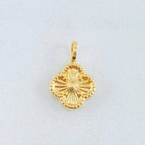 Dije Trebol Dorado 0.55gr / 1.3cm / Oro Amarillo 18K