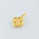 Dije Trebol Dorado 0.55gr / 1.3cm / Oro Amarillo 18K