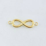 Herraje Infinito 0.9gr / 2.7cm / Oro Amarillo 18K