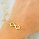 Herraje Infinito 0.9gr / 2.7cm / Oro Amarillo 18K