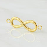 Herraje Infinito 0.9gr / 2.7cm / Oro Amarillo 18K