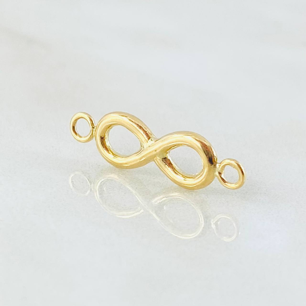 Herraje Infinito 0.5gr / 2.1cm / Oro Amarillo 18K