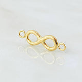 Herraje Infinito 0.5gr / 2.1cm / Oro Amarillo 18K