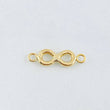 Herraje Infinito 0.4 g / 1.9 cm Oro Amarillo 18K