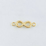 Herraje Infinito 0.5gr / 1.9cm / Oro Amarillo 18K