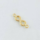 Herraje Infinito 0.5gr / 1.9cm / Oro Amarillo 18K