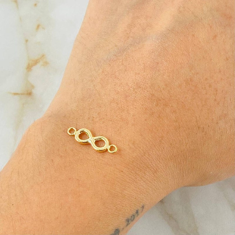 Herraje Infinito 0.5gr / 1.9cm / Oro Amarillo 18K