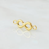 Herraje Infinito 0.5gr / 1.9cm / Oro Amarillo 18K