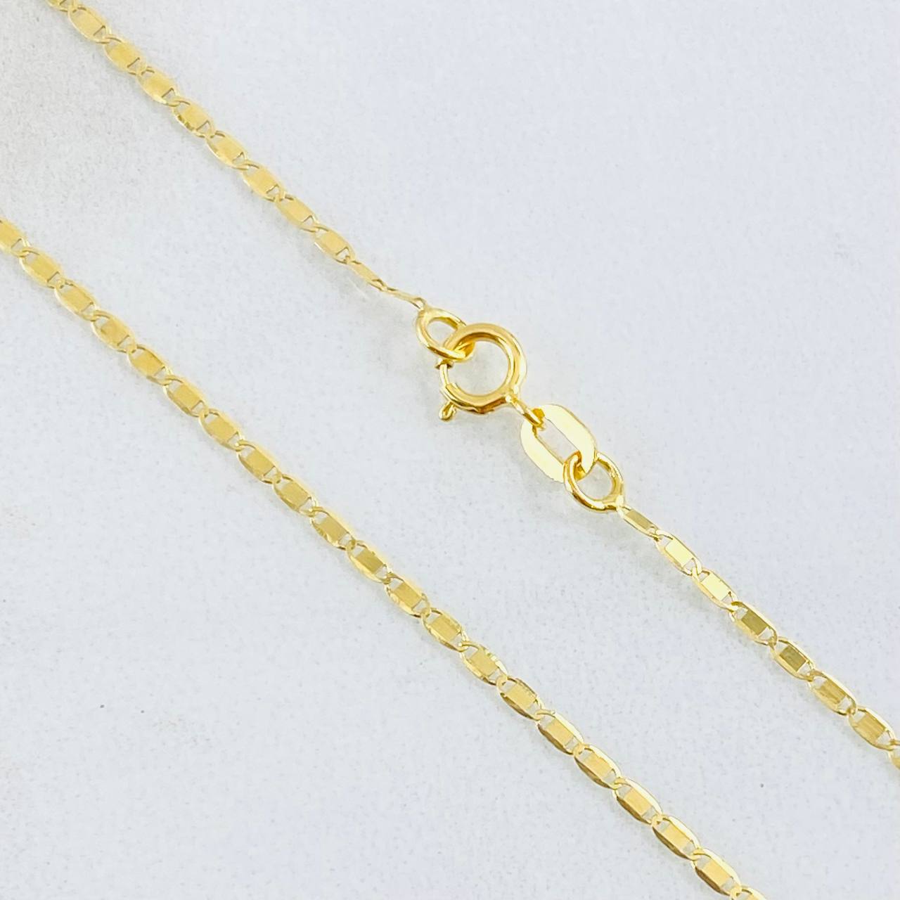 Set Cadena y Dije Plana + Ala 1.5gr / Oro Amarillo 18K (Oferta)