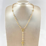 Rosario Virgen Milagrosa 12.9gr / 60cm / Tres Oros 18K ©