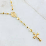 Rosario Virgen Milagrosa 13.15gr / 55cm / 5mm-6mm Oro Amarillo 18K *