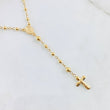 Rosario Virgen Milagrosa 5.85gr / 50cm / 3mm - 4mm Oro Amarillo 18K