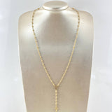 Rosario Virgen Milagrosa 6.6gr / 60cm / 3mm-4mm Oro Amarillo 18K *