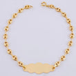 Pulso Bebé Gc Placa Nube 1.7 g / 16 cm / 3.2 mm Oro Amarillo 18K