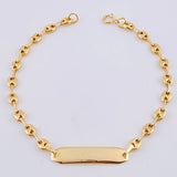 Pulso Bebé Gc Placa Hexagonal 1.6 g / 16.2 cm / 3.2 mm Oro Amarillo 18K