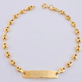 Pulso Bebé Gc Placa Rectangular 1.6 g / 16 cm / 3.2 mm Oro Amarillo 18K