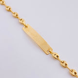 Pulso Bebé Gc Placa Rectangular 1.6 g / 16 cm / 3,2 mm Oro Amarillo 18K