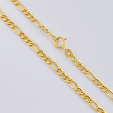 Cadena Figaro 2.8 g / 61.4 cm / 2.8 mm Oro Amarillo 18K