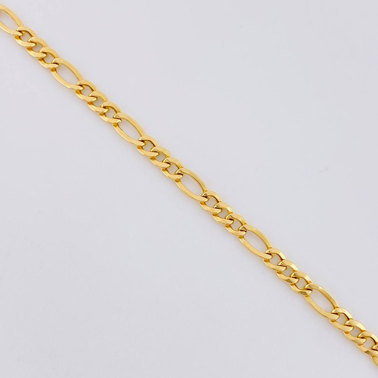 Cadena Figaro 2.8 g / 61.4 cm / 2.8 mm Oro Amarillo 18K