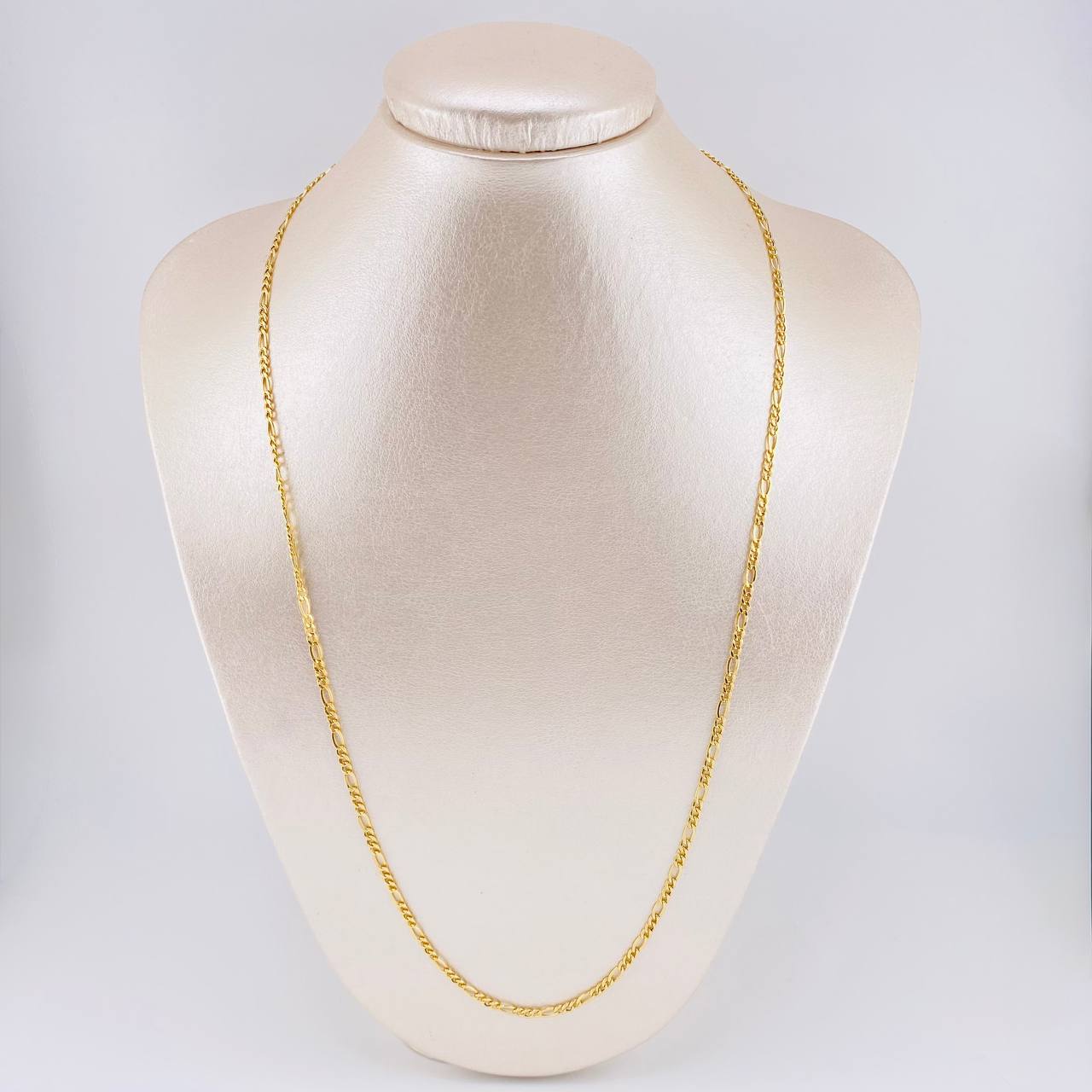 Cadena Figaro 2.8 g / 61.4 cm / 2.8 mm Oro Amarillo 18K