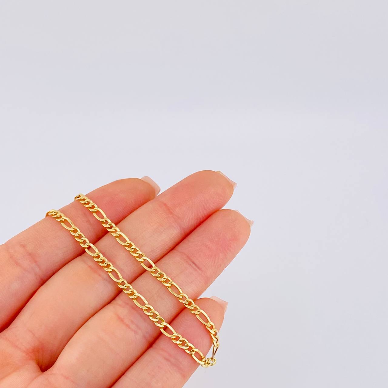 Cadena Figaro 2.8 g / 61.4 cm / 2.8 mm Oro Amarillo 18K