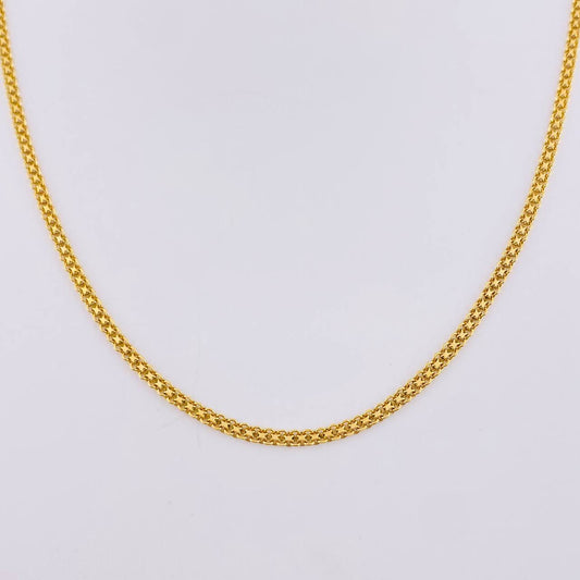 Cadena China 4.25 g / 45.3 cm / 2.1 mm Oro Amarillo 18K