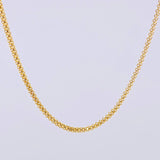 Cadena China 4.25 g / 45.3 cm / 2.1 mm Oro Amarillo 18K