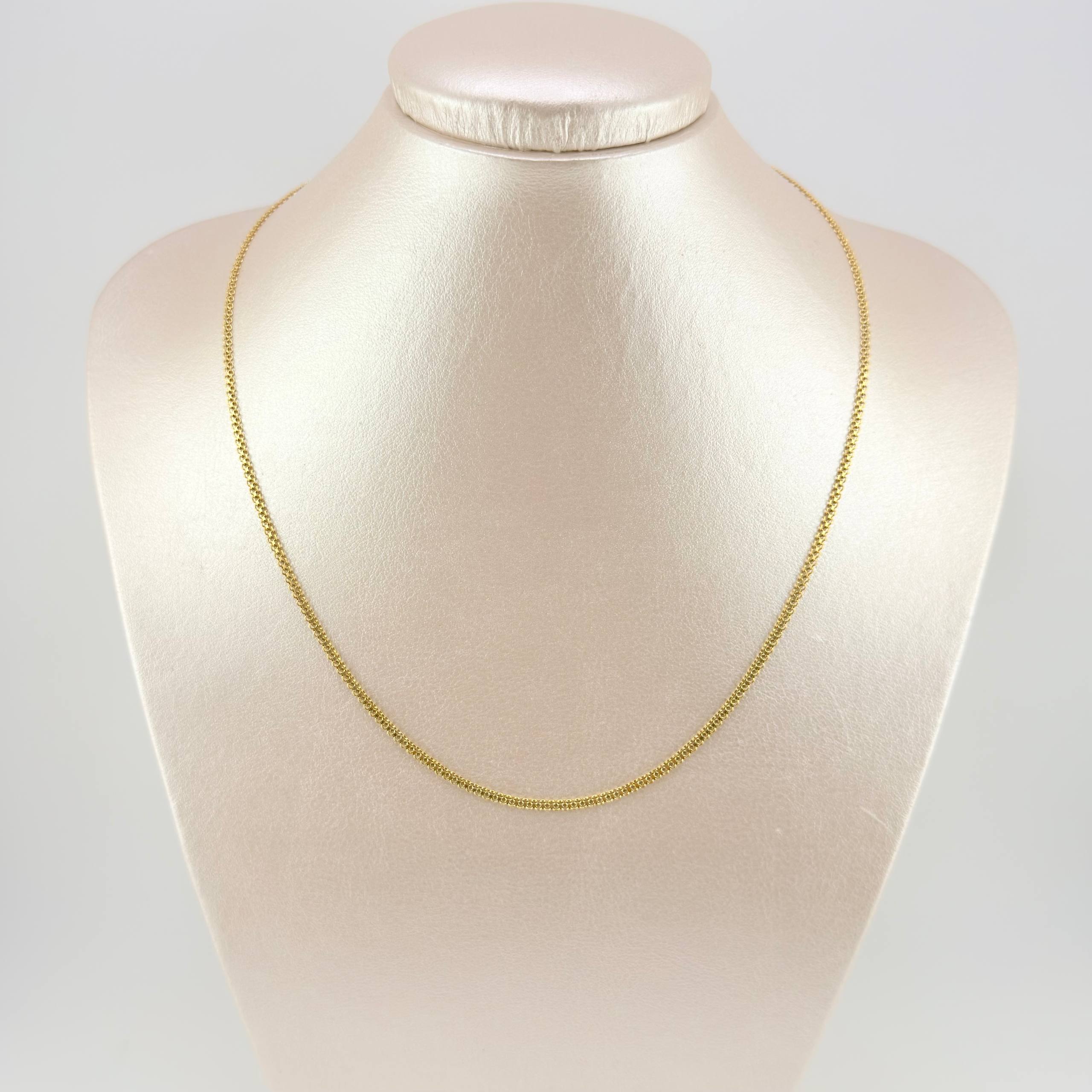 Cadena China 4.25 g / 45.3 cm / 2.1 mm Oro Amarillo 18K