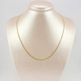 Cadena China 4.25 g / 45.3 cm / 2.1 mm Oro Amarillo 18K