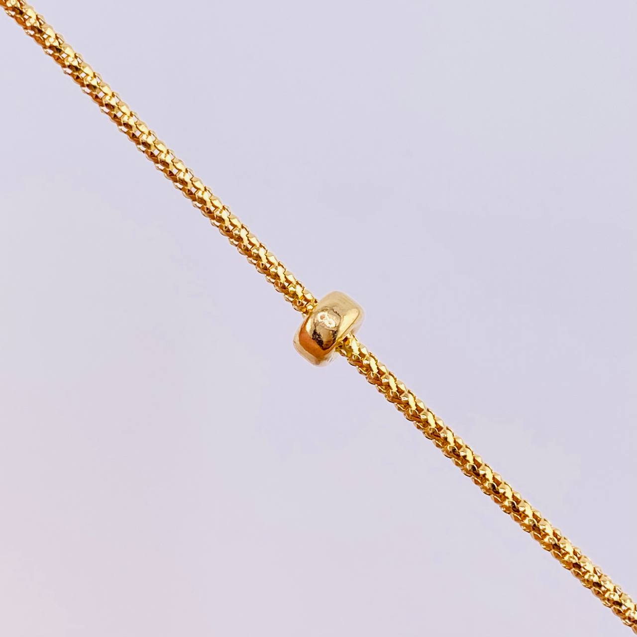 Cadena Barril Ruso Intercepto 6.3 g / 46 cm / 1.6 mm Oro Amarillo 18K