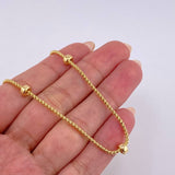 Cadena Barril Ruso Intercepto 6.3 g / 46 cm / 1.6 mm Oro Amarillo 18K