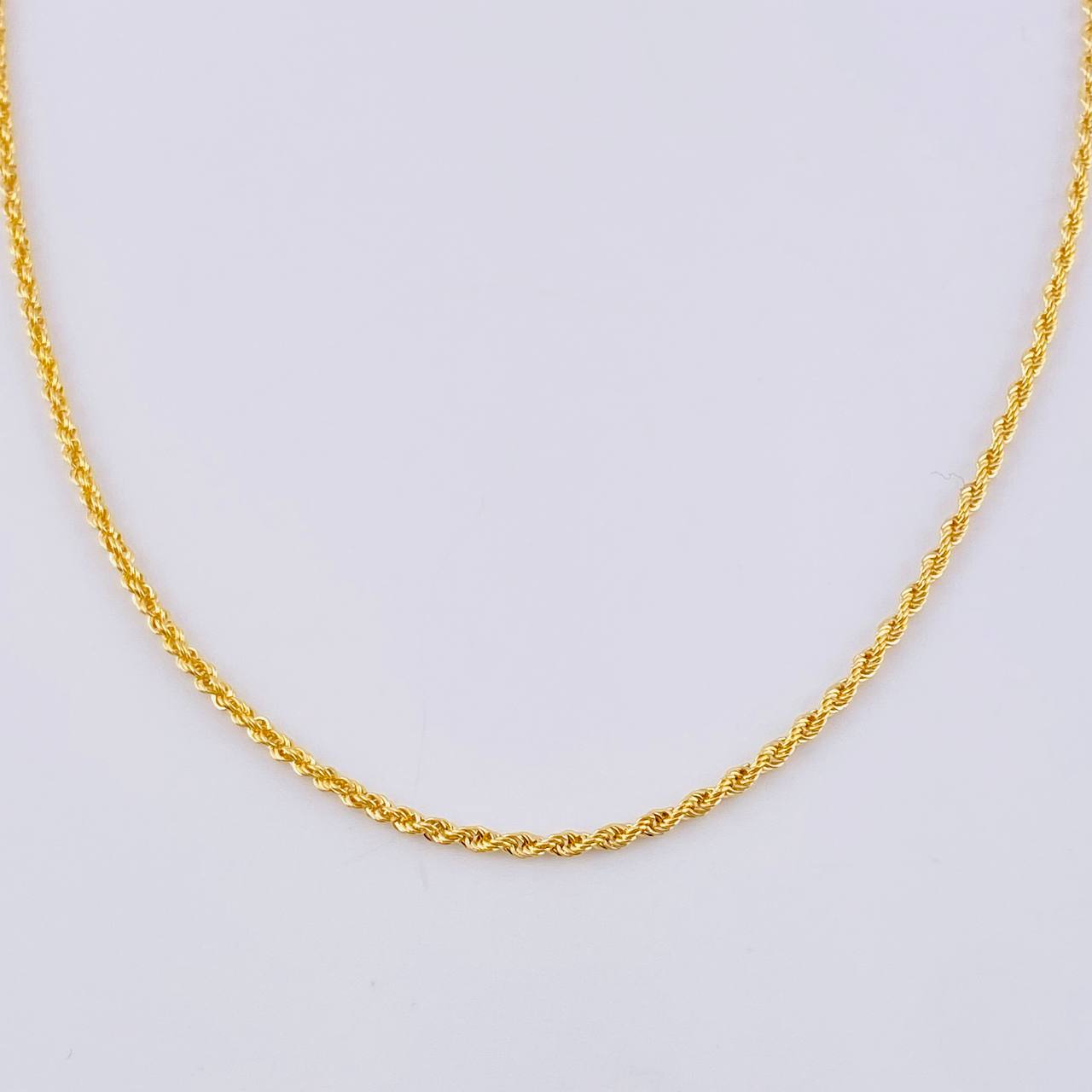 Cadena Lazo 2.45 g / 60.2 cm / 1.9 mm Oro Amarillo 18K