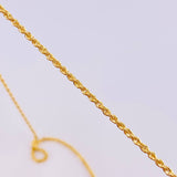 Cadena Lazo 2.45 g / 60.2 cm / 1.9 mm Oro Amarillo 18K
