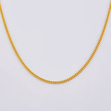 Cadena Cubana 10.85 g / 60.9 cm / 2.14 mm Oro Amarillo 18K