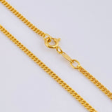 Cadena Cubana 10.85 g / 60.9 cm / 2.14 mm Oro Amarillo 18K