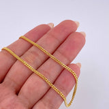 Cadena Cubana 10.85 g / 60.9 cm / 2.14 mm Oro Amarillo 18K