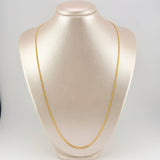 Cadena Cubana 10.85 g / 60.9 cm / 2.14 mm Oro Amarillo 18K