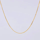 Cadena Veneciana 3.4 g / 60.7 cm / 0.9 mm Oro Amarillo 18K