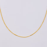 Cadena Veneciana 3.4 g / 60.7 cm / 0.9 mm Oro Amarillo 18K