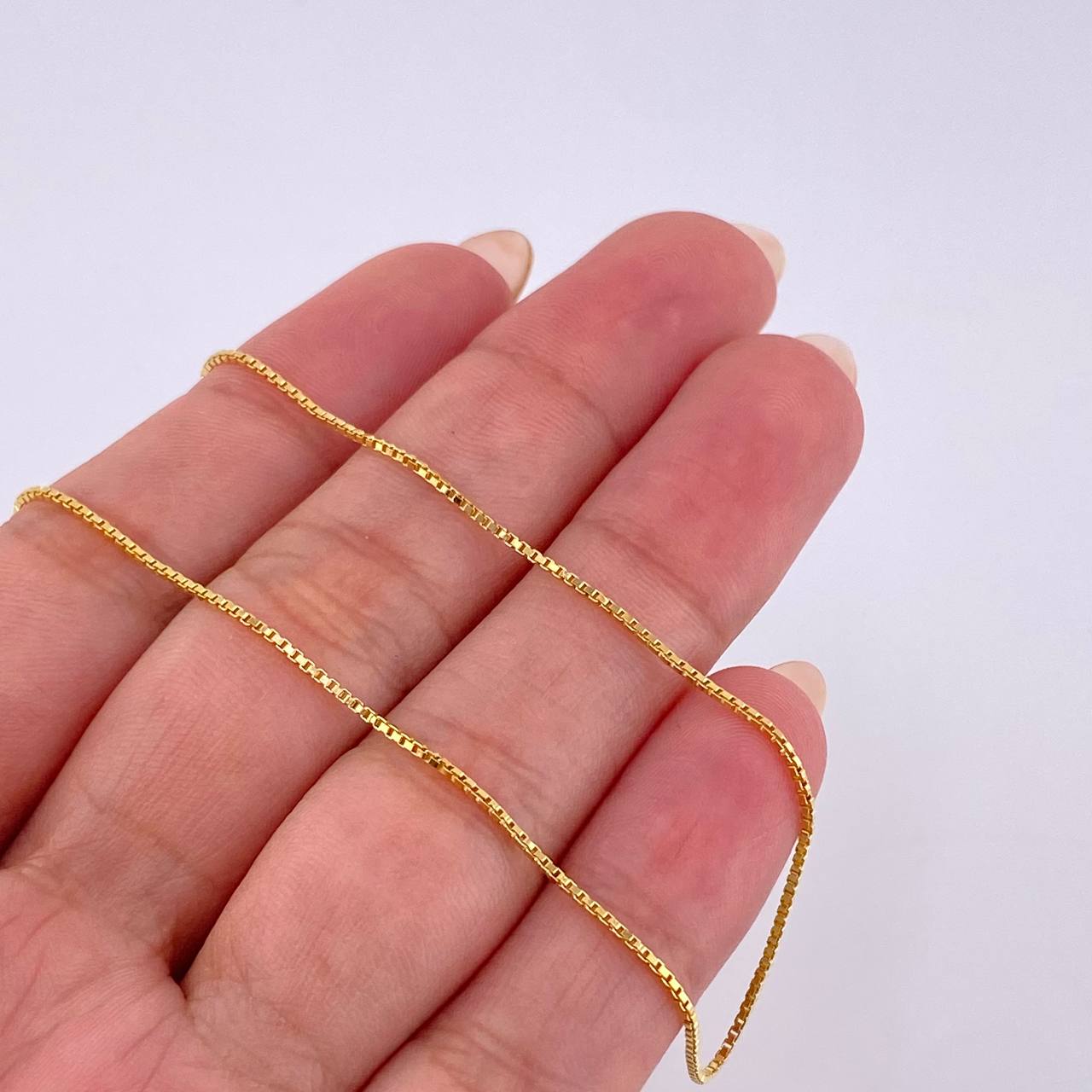 Cadena Veneciana 2.25 g / 59.9 cm / 0.9 mm Oro Amarillo 18K