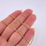 Cadena Veneciana 3.4 g / 60.7 cm / 0.9 mm Oro Amarillo 18K